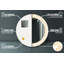 Huldar Glass Flat Wall Mirror