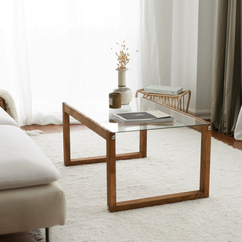 Cataleta Coffee Table, Brown Wood