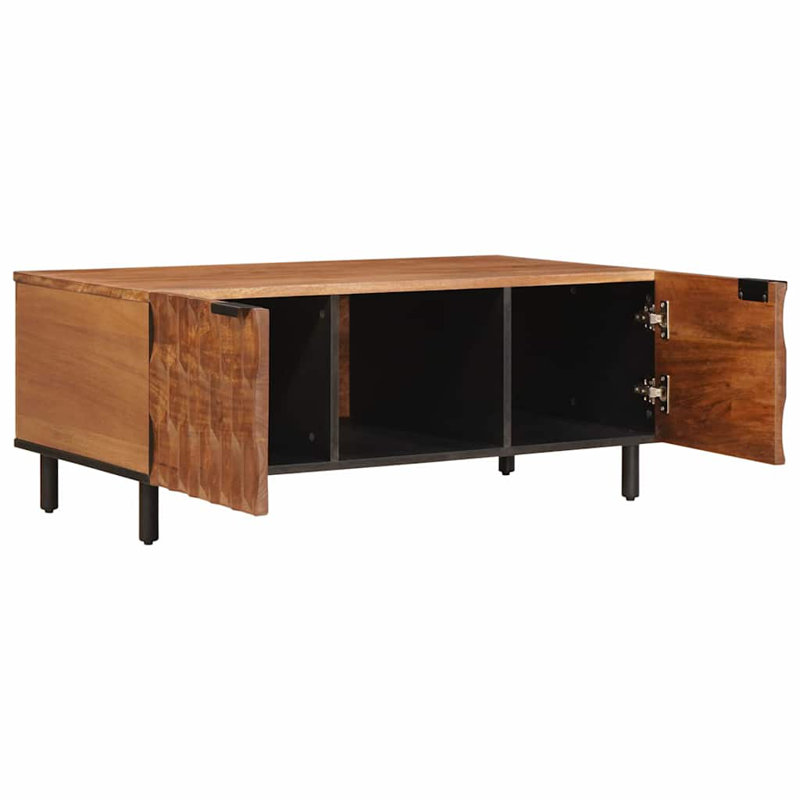 Coffee Table with Storage, Brown