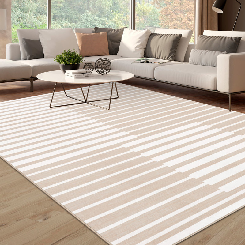 Modern Design Area Rug - High Quality, 1200 GSM, Washable, Non-Slip - Ideal for Living Room, Bedroom, Office - Multiple Sizes Available