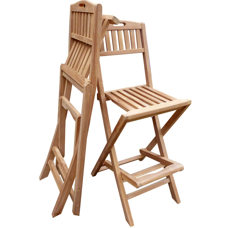 Costantino Teak Outdoor 29'' Bar Stool