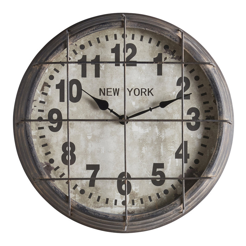 Carolin Metal Wall Clock