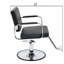 Fauteuil de massage rembourré avec pompe hydraulique pivotante à 360 °