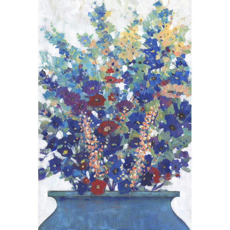 Un bouquet de fleurs I par Tim Ottole, H 36 po x l 24 po