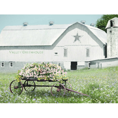 Valley Greenhouse - Wrapped Canvas Print