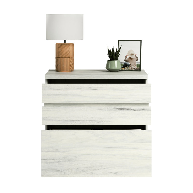 Classeur latéral avec teinte grise combinée, solution d'espace de travail organisé, tiroirs pour l'organisation de lettres et de documents légaux, sert de support d'imprimante ou de présentoir, conception élégante pour rehausser le style du bureau