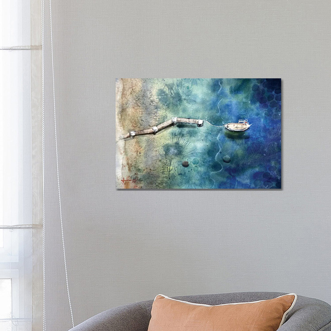 Wave by Liam Kumawat - Wrapped Canvas Print