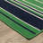 Sherley Preppy Stripe Green/ Navy Indoor-Outdoor Area Rug-1210823788