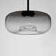 Daysy Single Light Glass Steel Dimmable LED Pendant