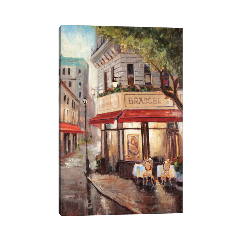 Parisian Stroll by Joseph Cates - Wrapped Canvas Print, 66.04 cm H x 45.72 cm W x 3.175 cm D