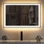 Miroir de salle de bain multifonctionnel éclairé-72547434