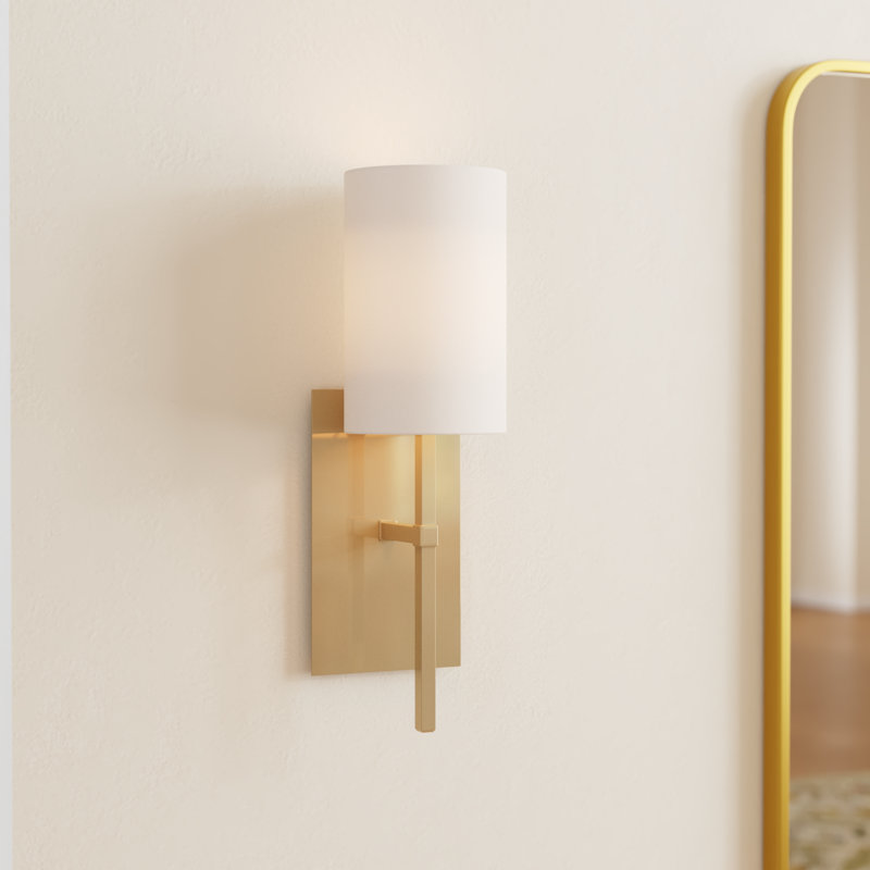 Lyla Steel Wallchiere, Aged Brass