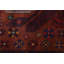 Tapis brun Teimani 3 pi 9 po x 6 pi 6 po