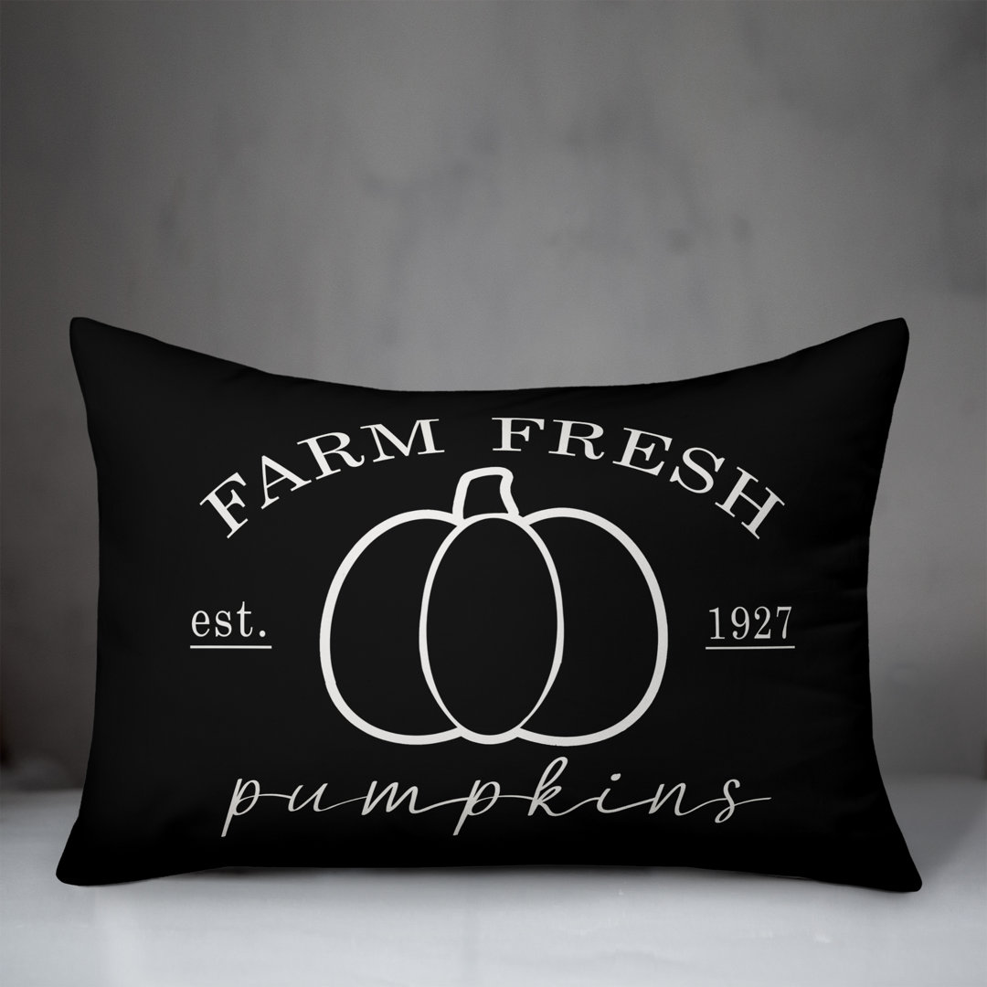Farm Fresh Pumpkins Lumbar Pillow Designs Direct Creative Group