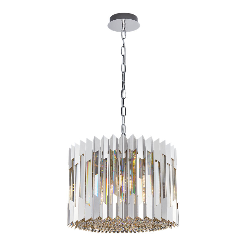 Atravion 7 - Light Crystal Pendant, Silver