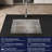 27" X 19" Undermount Single Bowl Kitchen Sink - Stainless Steel With Condensation Coating And Silent Drainage Modern Multifunctional Workstation Faster Extra Durability