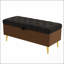 Banc de rangement avec repose-pieds Modern-800616719