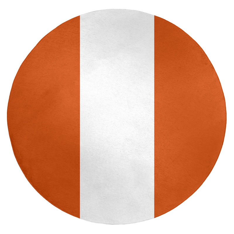 Chenille Indoor Rug, Round 5'