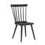 Ensemble de 2 chaises de salle à manger rustiques en bois massif, faciles à assembler pour la cuisine et la salle à manger, durables et élégantes-279322601