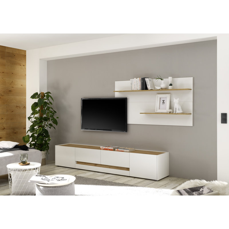 Alexix Unfinished Entertainment Centre for TVs up to 65", White