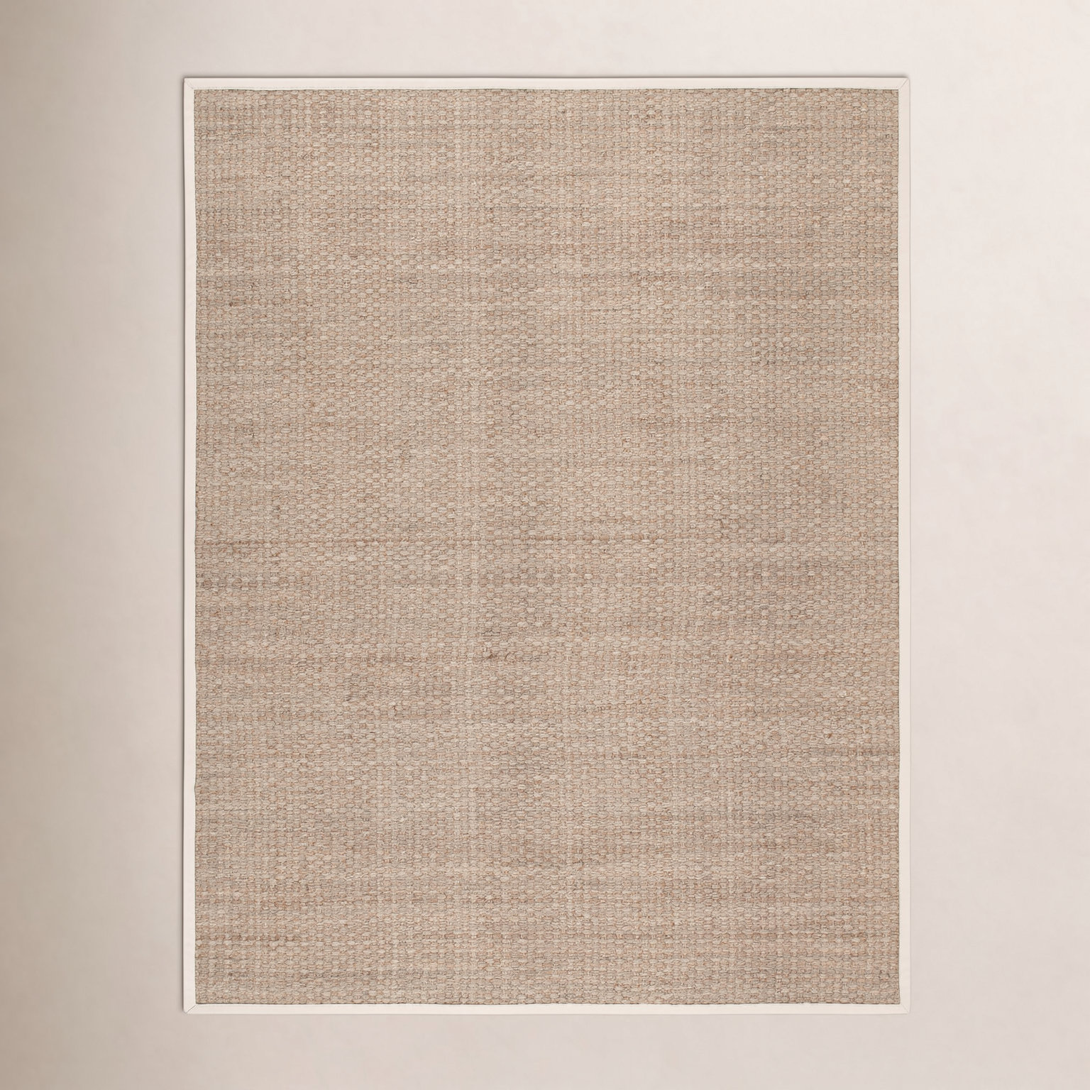 Dollard Natural Ivory Seagrass Rug, Rectangle 8' x 10'