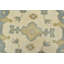 Tapis blanc unique de 4 pi 11 po x 5 pi 1 po