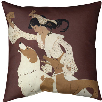 Coussin euro pour affiche dog biscuits