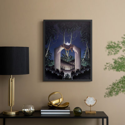 DecoParadise Framed Print - Solid Wood