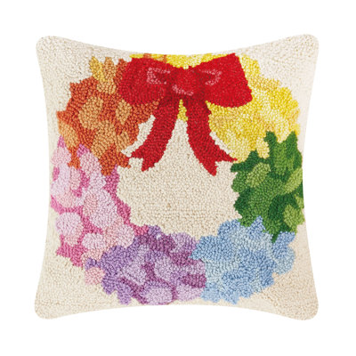 Coussin Rainbow Wreath