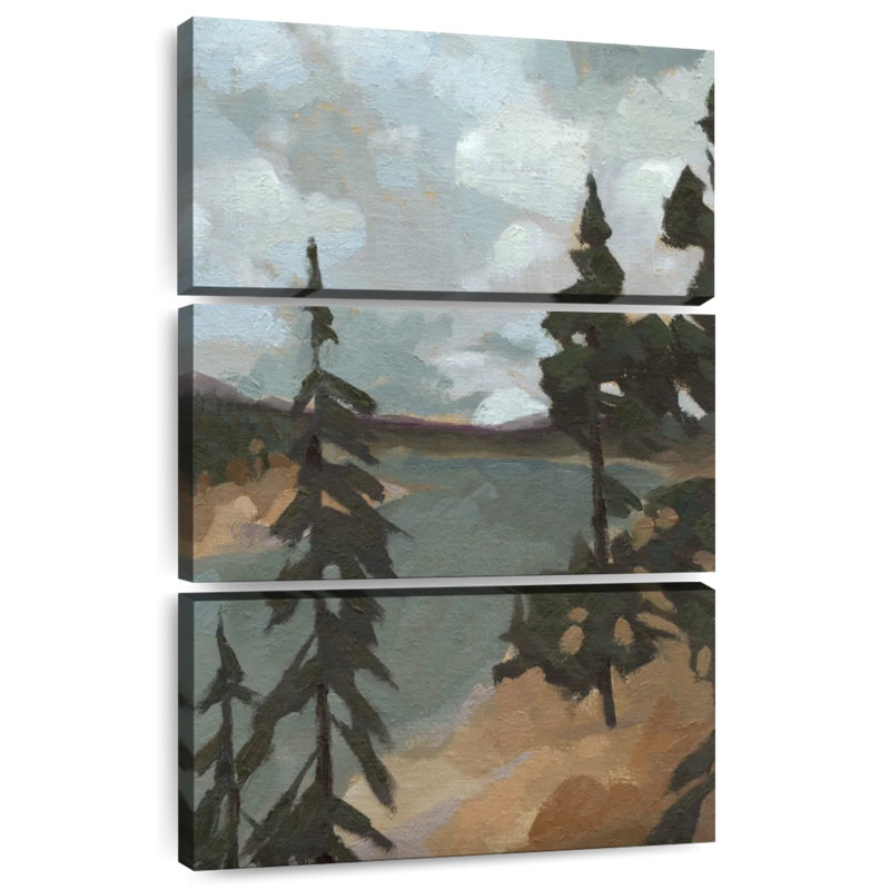 Alvord Yellowstone River I, H 32 po x l 20 po
