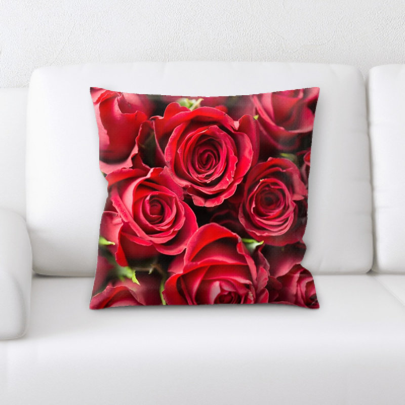 Coussin rose Perego