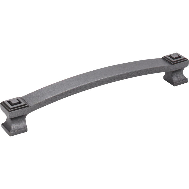 Delmar Bar Pull, Gun Metal, 6 5/16"