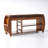 Shoe Bench with Hidden Storage and Side Holder, 7 Pair 2 Tier Entryway Bench with Storage 40.2 in, Bamboo Shoe Rack with Cushion for Entryway Hallway Living Room Bedroom