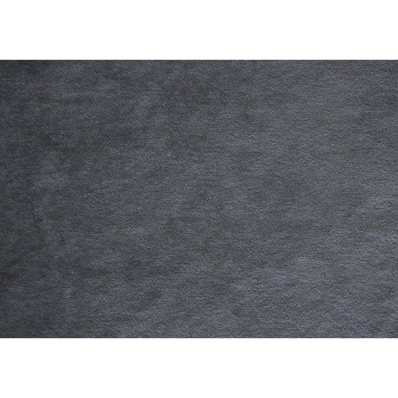 Table de chevet avec revêtement en velours gris et espace de rangement polyvalent pour plusieurs pièces