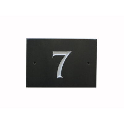 Odacia 10cm H Stone House Number