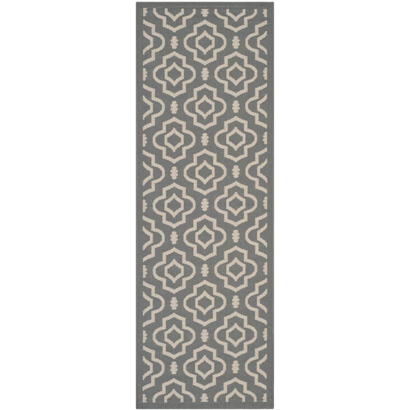 Herefordshire Performance Geometric Indoor/Outdoor Area Rug, Runner 2'3" x 6'7"