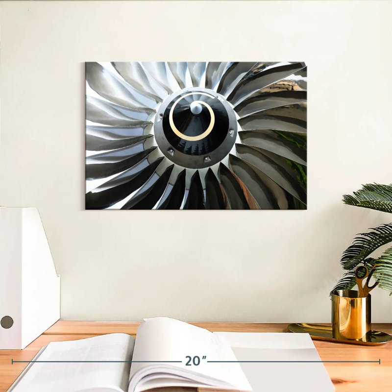 Turbine Mehar Shiny Jet, H 8 po x l 12 po