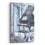  «Baby in Blue» par Jadei, impression murale en verre acrylique, 12 po x 16 po