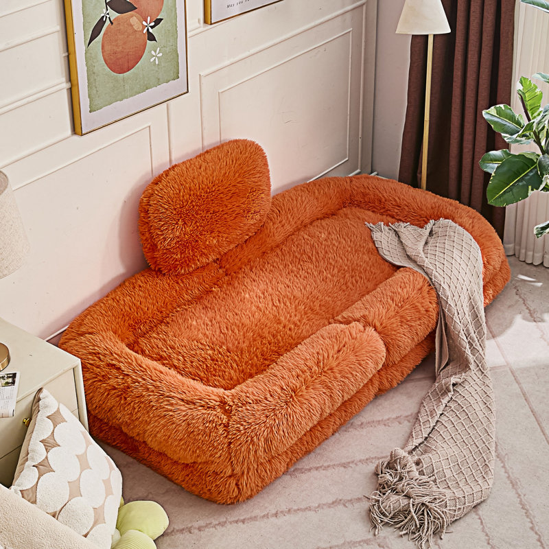 Fauteuil convertible convertible, Orange