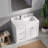 Disar 40'' Single Bathroom Vanity with Quartz Top-122120486-122120484