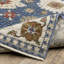Tapis bleu / ivoire Suhaan-1579337707