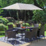 6 - Person Patio Dining Set with Rectangular Table