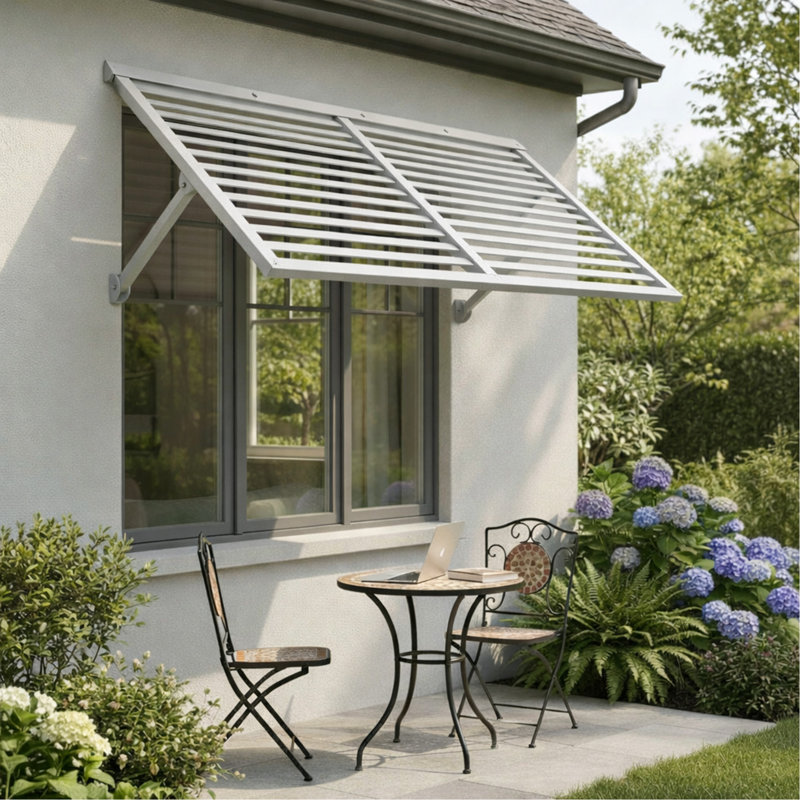 Breeze Airfoil Metal Shutter 4.6 - White