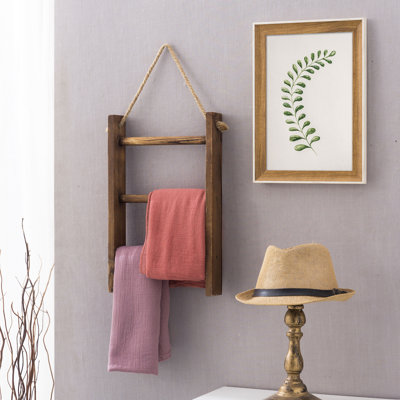 10.5'' Wood 3 - Bar Hanging Hand Towel Bar
