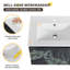 Owynn 24'' Single Bathroom Vanity with Ceramic Top