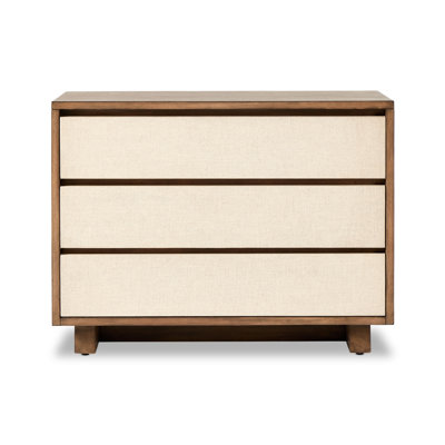 Grove 3 - Drawer Solid Wood Nightstand