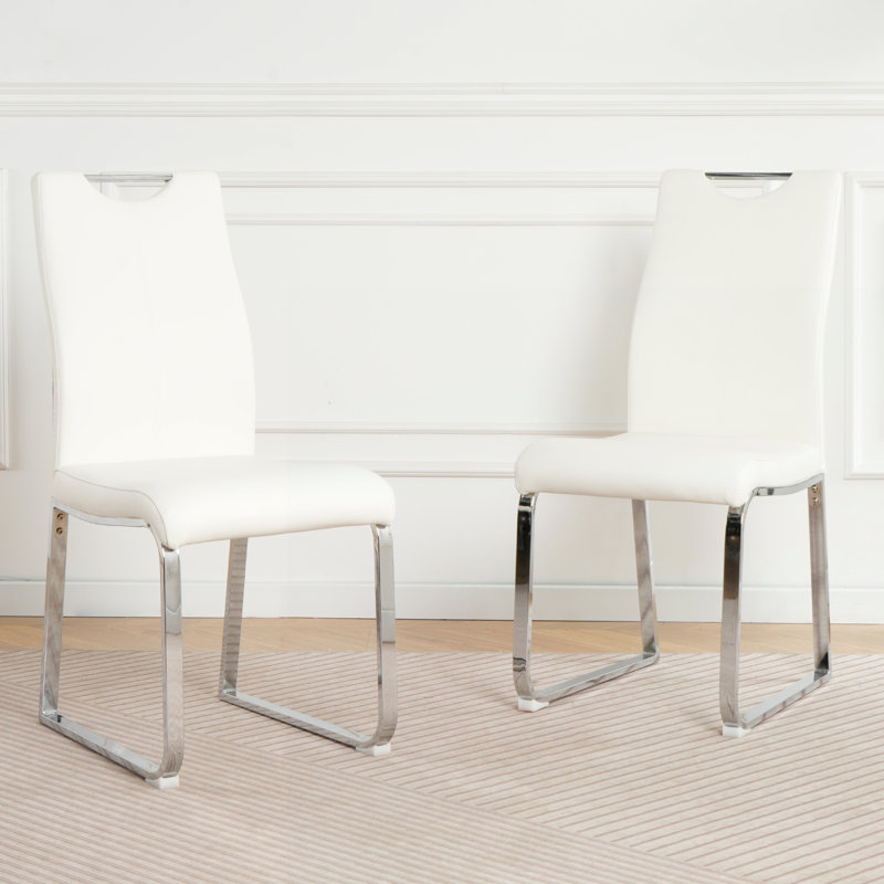 Chaises de salle à manger, Blanc