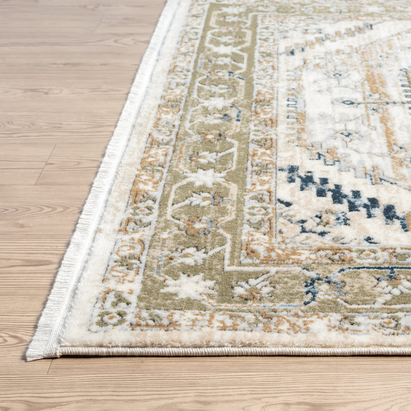 Tapis beige Abani Rugs Savoy SAV170A, Rectangle 5 pi 3 po x 7 pi 6 po