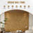 Acoustic Wall Paneling-Set of 4 - 23.6"x23.6" Mosaic Style Paintable Sound Absorbing Wood Wall Panels - 15.5 sq ft Coverage for Living Room, Bedroom, Fireplace, Home Theater, Office-121598353