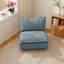 Chaise sans accoudoirs en lin Gracey-1529123140